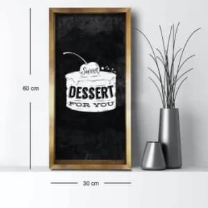 3060AHS-028 Multicolor Decorative Framed MDF Painting