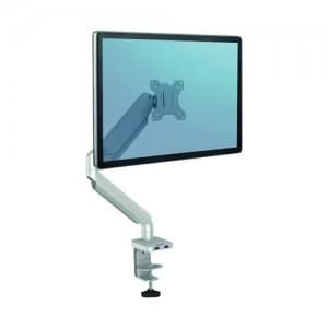 Fellowes Platinum Series Single Monitor Arm Silver 8056401