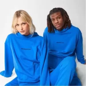 Mennace Essentials Regular Fit Hoodie - Blue