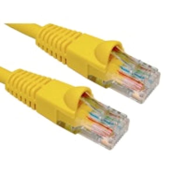 OCUK Professional Cat6 RJ45 3m Network Cable - Yellow (B6-503Y)