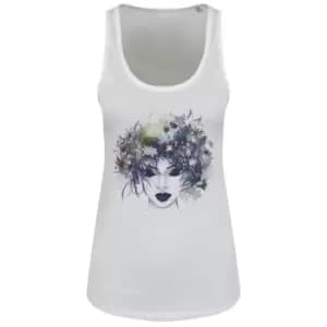Grindstore Womens/Ladies Herbaceous Beauty Vest Top (M) (White)