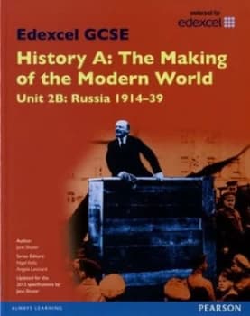 Edexcel Gcse History a the Making of the Modern World. Unit 2b Russia 1914-39 by Jane Shuter Paperback