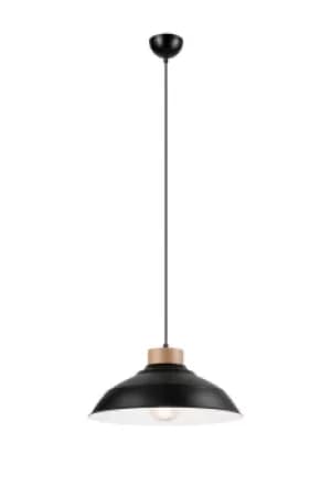 Dome Pendant Ceiling Lights Black, 1x E27