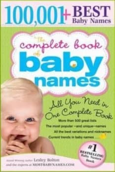 The Complete Book of Baby Names by Lesley Bolton Paperback