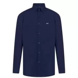 Paul And Shark Cotton Long Sleeve Shirt - Blue