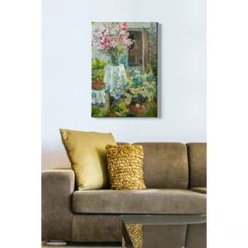 Kanvas Tablo (50 x 70) - 21 Multicolor Decorative Canvas Painting