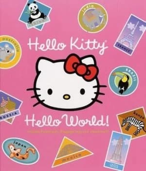 Hello Kitty Hello World by Higashi Glaser Book