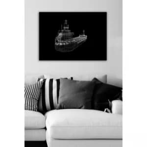 211999801-5070 Multicolor Decorative Canvas Painting