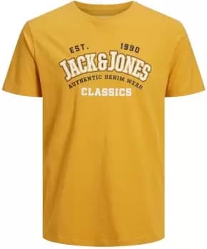 Jack & Jones Logo Tee T-Shirt yellow