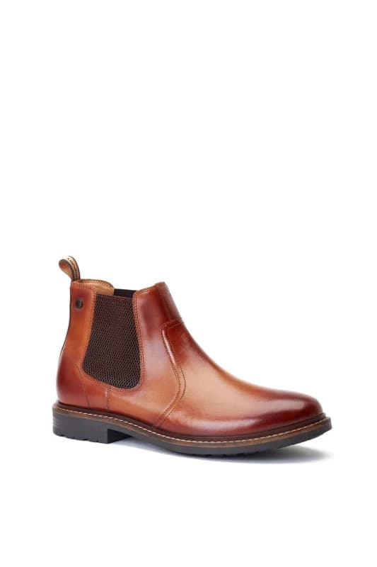 Base London Base London Men Bloom Chelsea Boot in Tan Size: 7 Tan 7 Male 5038538360773