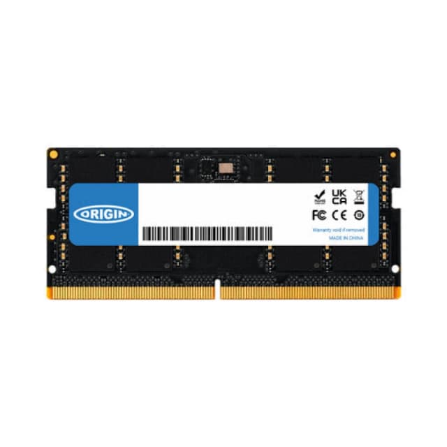 Origin Storage Origin Storage 16GB DDR5 5600MHz SODIMM 1Rx8 Non-ECC 1.1V (Kit of 2) KVR48S40BS6K2-16-OS