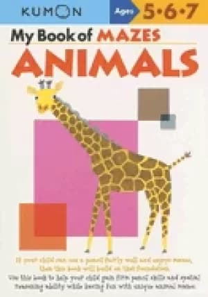 my book of mazes animals ages 5 6 7