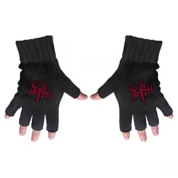 Death - Logo Fingerless Gloves