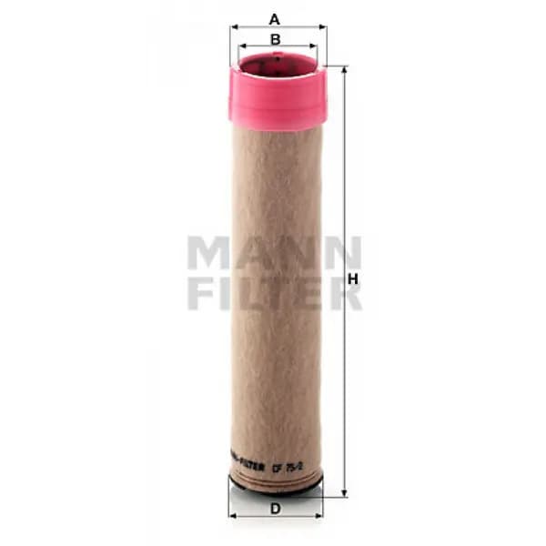 Air Filter CF75/2 by MANN