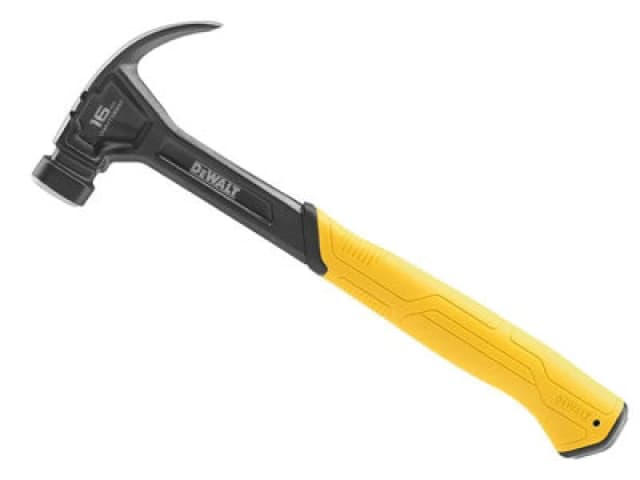 DEWALT Smooth Face Curved Claw Hammer DWHT51002-0 Weight: 450g