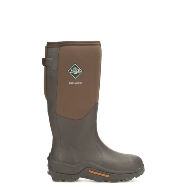 Muck Boots Muck Boots Men 'Wetland XF' Wellingtons in Brown Size: 6 Brown 6 Male 0664911084476