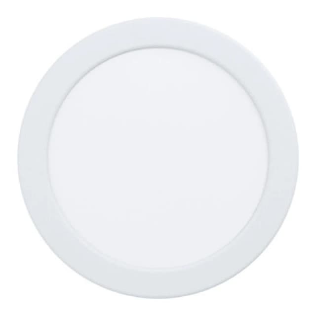 Loops Wall / Ceiling Flush Downlight White Round Spotlight 10.5W Built in LED 3000K White