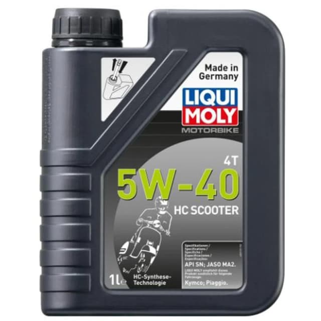Liqui Moly 20829 Motorbike Engine Oil 4T 5W-40 Scooter 1L 20829