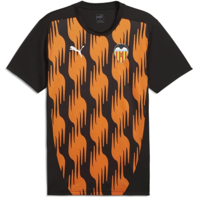 Puma Valencia Pre Match Shirt 2024 2025 Adults - Black S