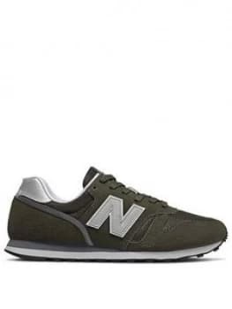 New Balance 373 - Khaki/White, Size 10, Men