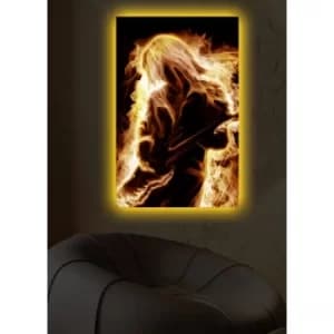 4570DACT-14 Multicolor Decorative LED Lighted Canvas Painting
