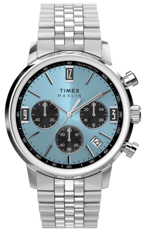 Timex TW2Y66500 Marlin Chronograph Tachymeter (40mm) Ice Watch