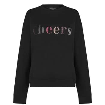 Ted Baker Zarah Cheers Sweater - Black