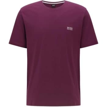 Hugo Boss Small Logo T-Shirt Burgundy Size L Men