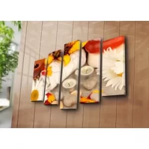5PATK 153 Multicolor Decorative Canvas Painting