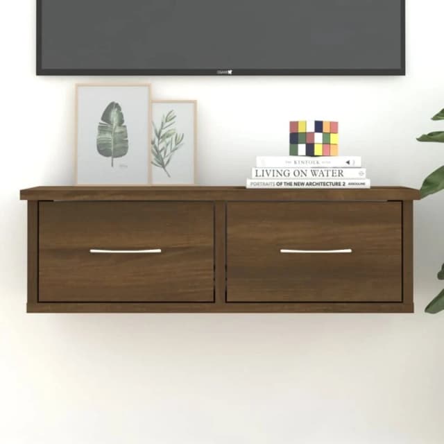 VIDAXL Vidaxl - Wall Cabinet Brown Oak 60x26x18.5cm Engineered Wood 8720286931455