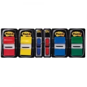 Post it Index Flags Standaard Assorted 25 4 x 43 2mm 4 of 50 Strips
