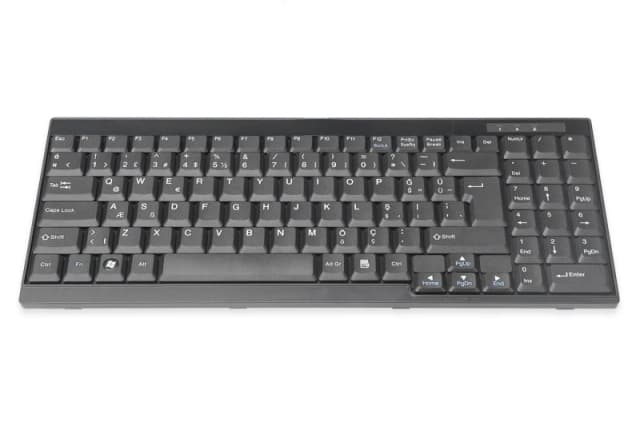 Digitus Keyboard Suitable for TFT Consoles. Turkish Layout