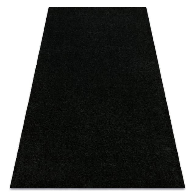 RugsX Buenos Rug in Black Size: 180cm x 270cm Black Unisex 180cm x 270 cm