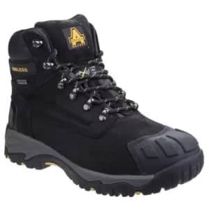 FS987 Metatarsal Protection Waterproof Lace Up Safety Boots Black Size 10