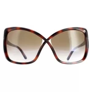 Fashion Blonde Havana Brown Gradient FT0943 Jasmin Sunglasses
