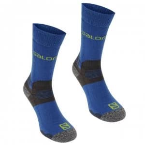 Salomon Midweight 2 Pack Mens Walking Socks - Navy