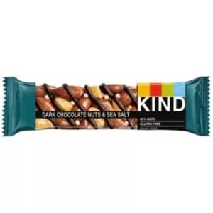 Kind Dark Chocolate Nuts & Sea Salt Bar - 40g x 12 - 702232