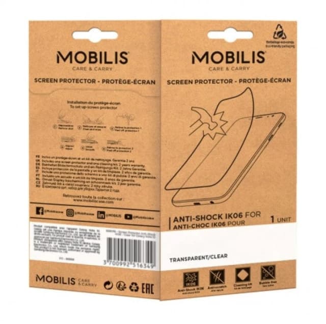 Mobilis Mobilis 036310 mobile phone screen/back protector Clear screen protector 036310