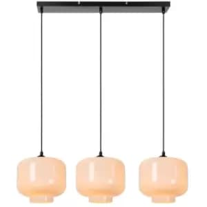 Lucide Medine Modern Pendant light - 3xE27 - Opal
