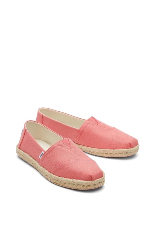 Toms Alpargata Rope Shoe - Orange Orange 5