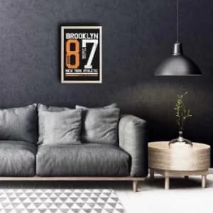 KCT-057 Multicolor Decorative Framed MDF Painting