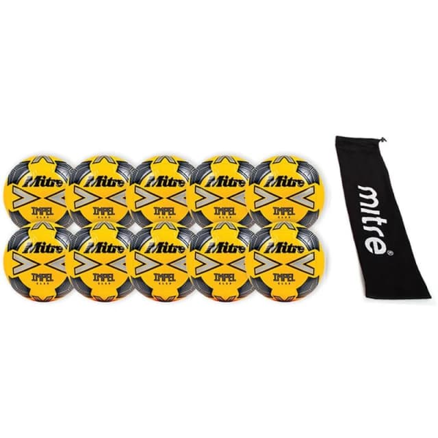Mitre Mitre Impel Club Football Pack Orange unisex Size 3
