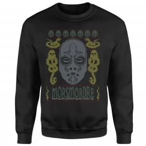 Morsmordre Christmas Sweatshirt - Black - 5XL