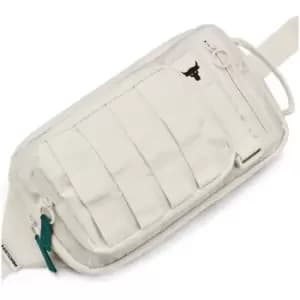 Under Armour Project Rock Waist Bag - White