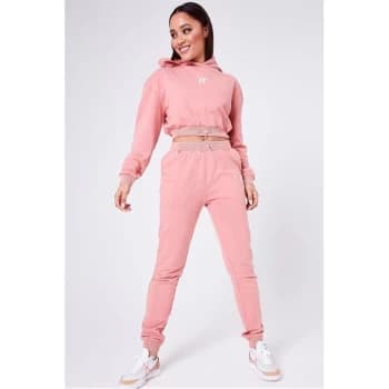 11 Degrees Acid Wash OTH Hoodie - Desert Pink