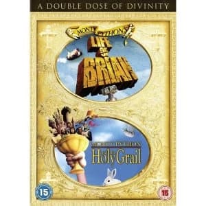 The Life of Brian Monty Python and the Holy Grail Double Pack DVD