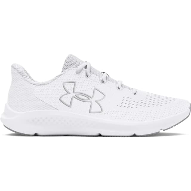 Womens Running shoes Under Armour Charged Pursuit 3 Big Logo Blanc Female 40,5