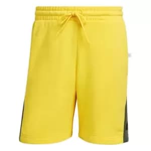 adidas Future Icons Embroidered Badge of Sport Shorts Men - Yellow