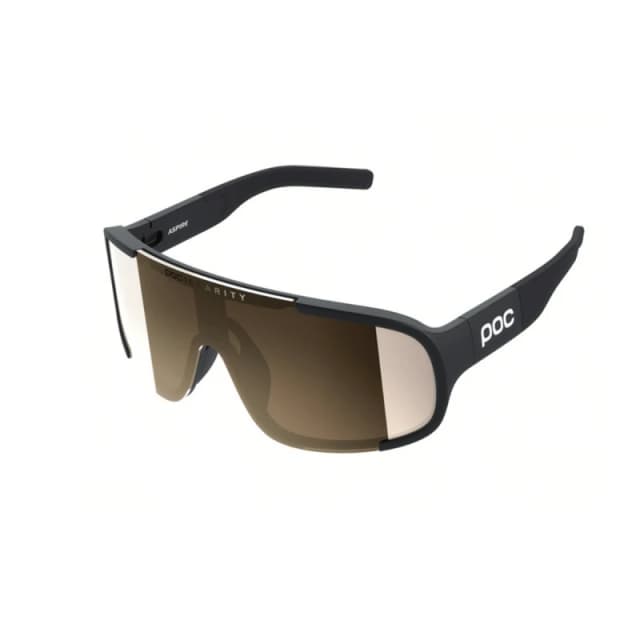 Aspire Performance POC Glasses Black Silver Lens