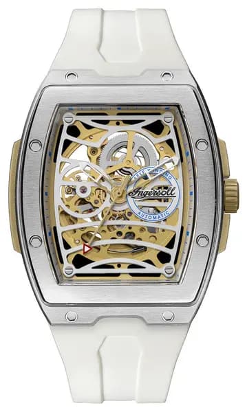 Ingersoll I12309 THE CHALLENGER Automatic (42mm) White Dial Watch